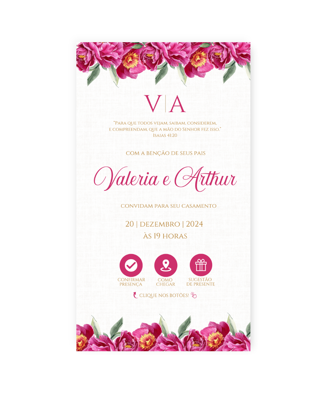 Convite Casamento