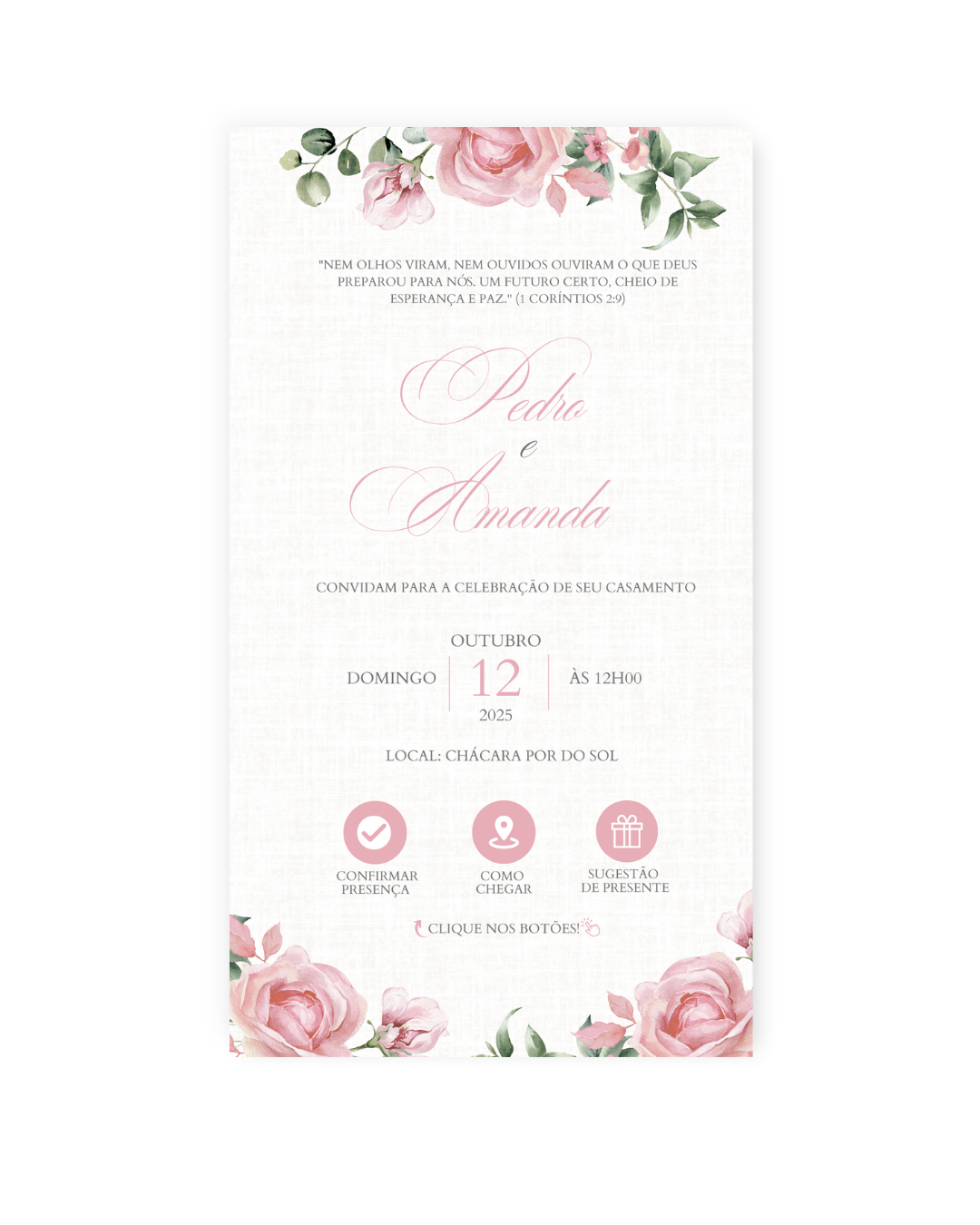 Convite Casamento
