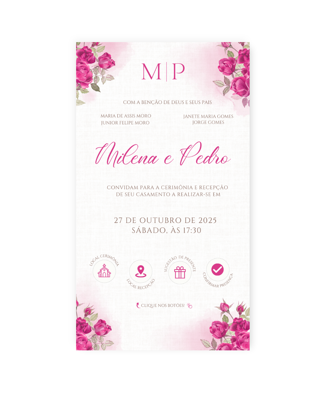 Convite Casamento