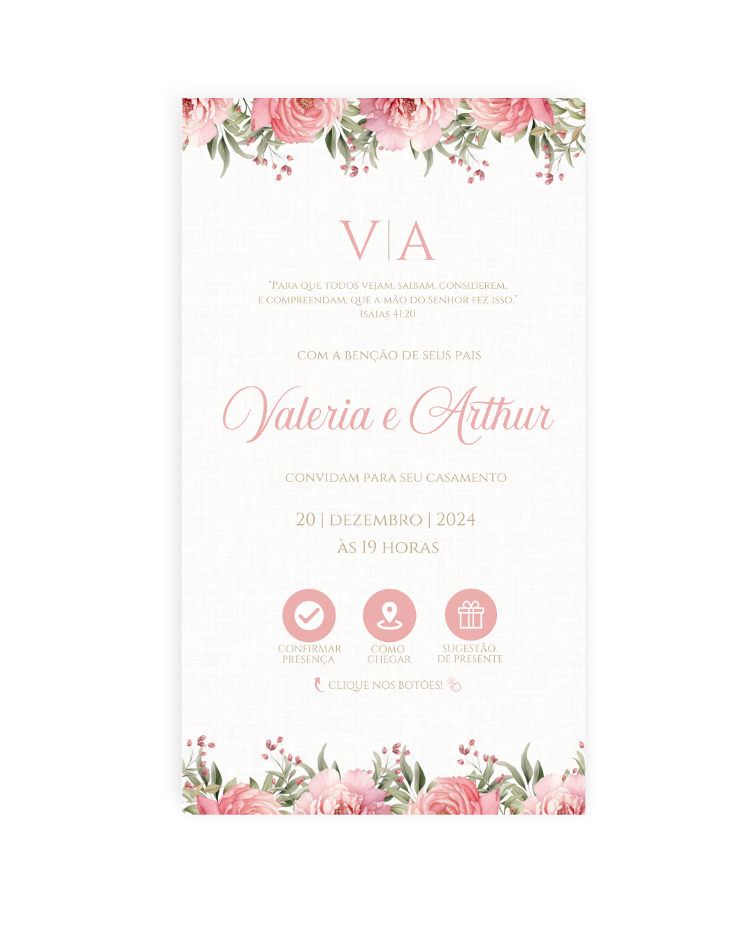 Convite Casamento