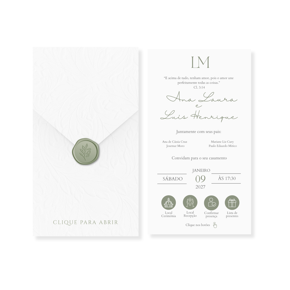 Convite Casamento