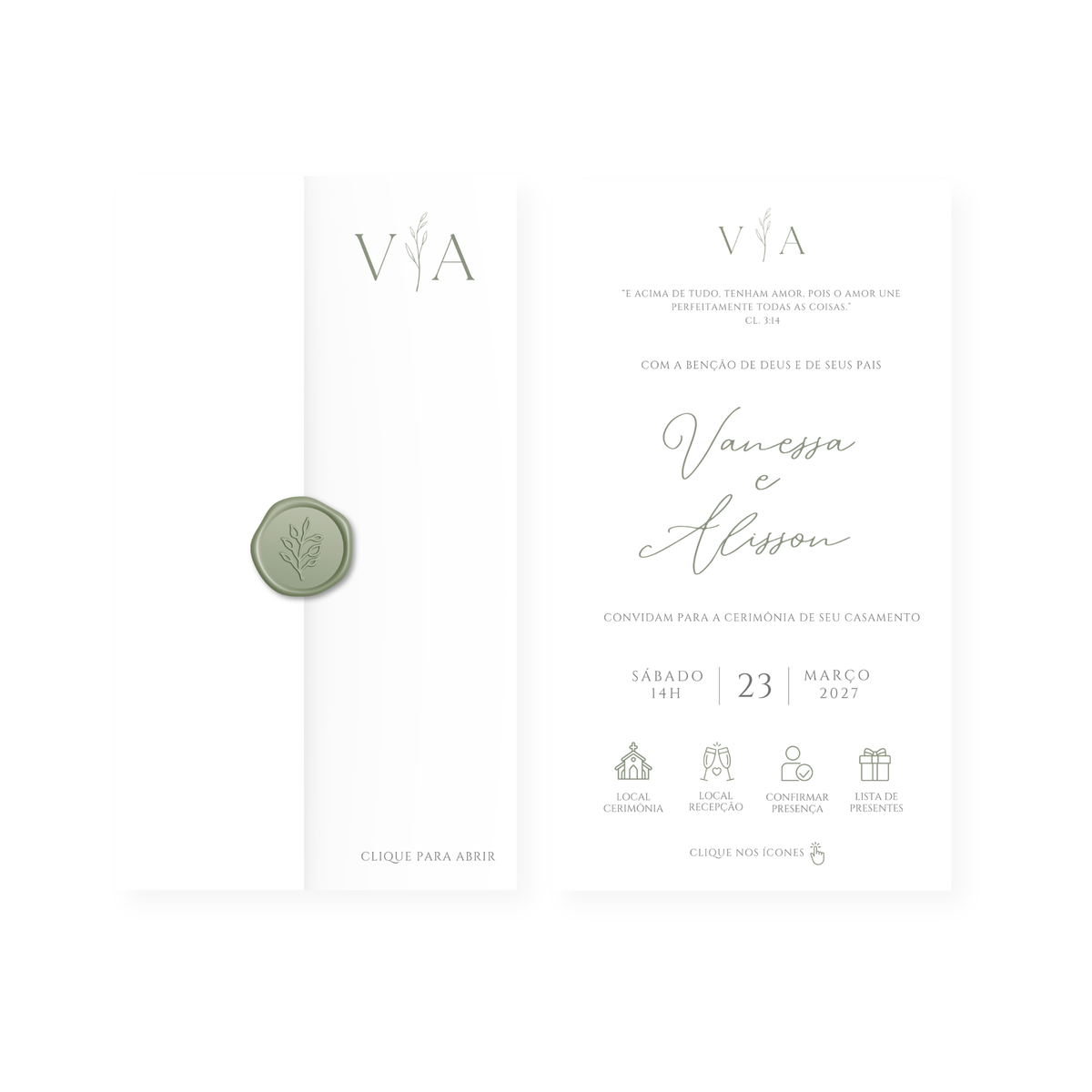 Convite Casamento