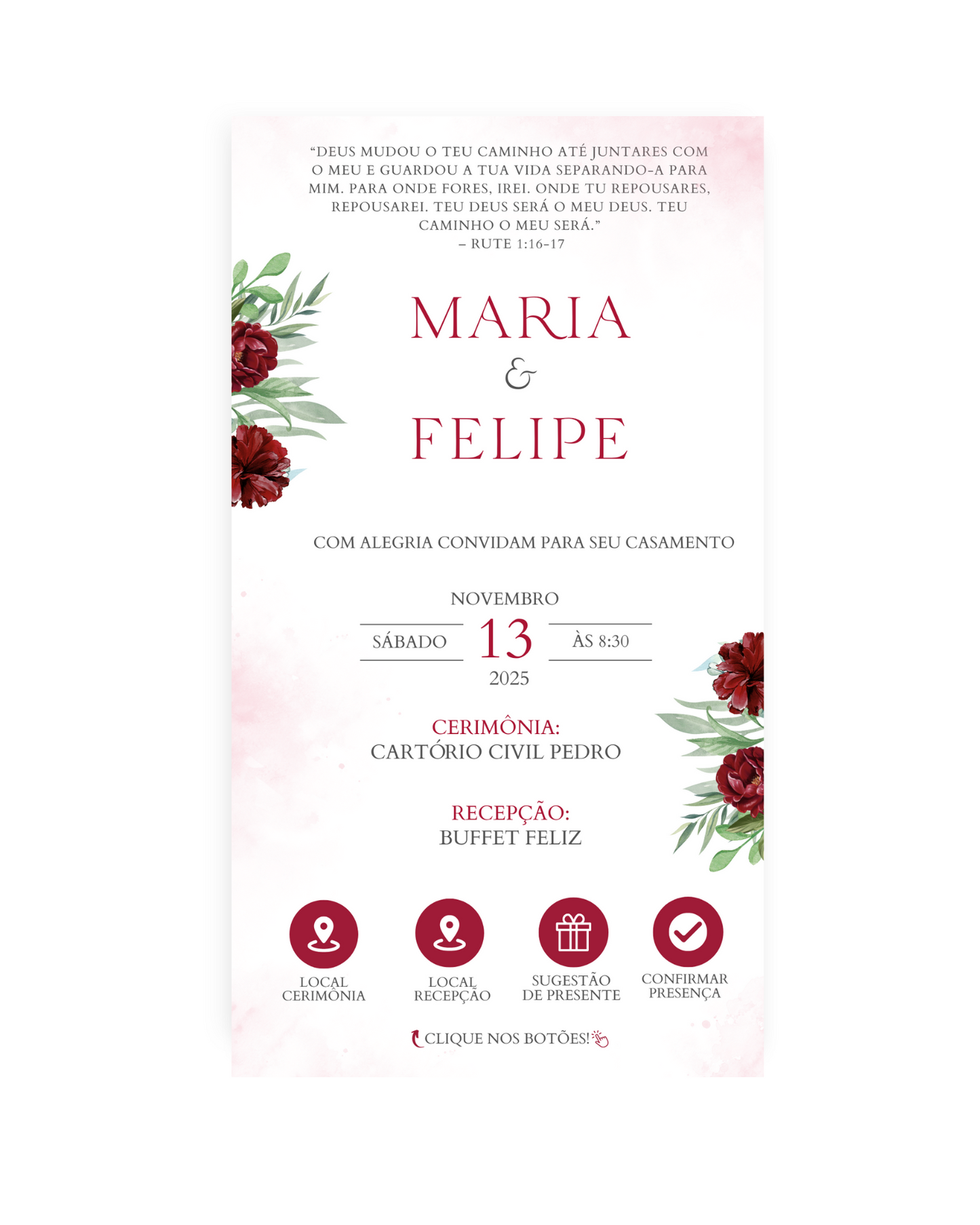 Convite Casamento