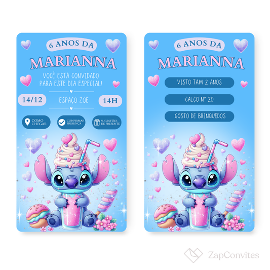 Convite Stitch