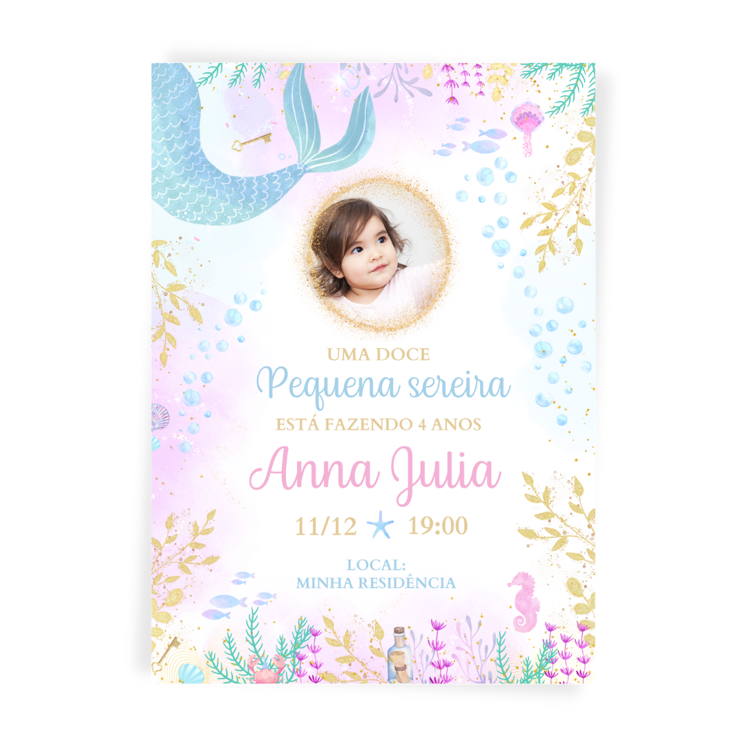 Convite Fundo do Mar