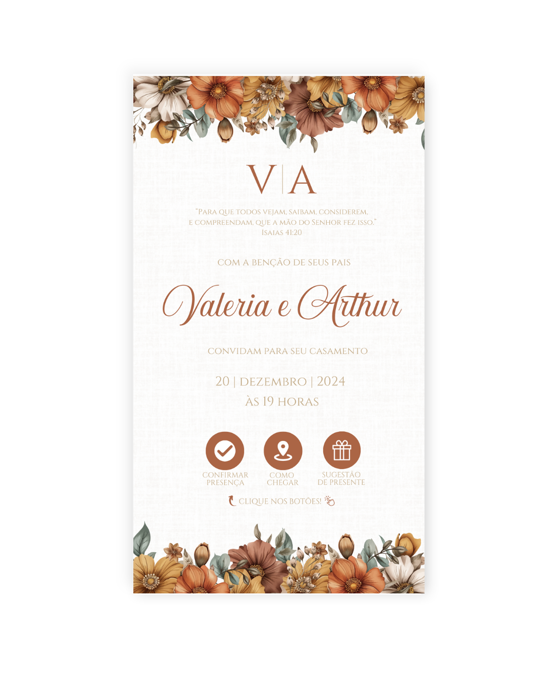 Convite Casamento