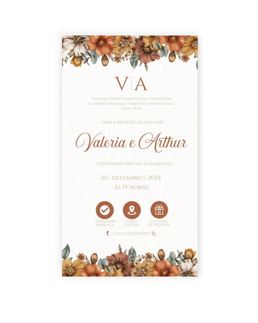 Convite Casamento