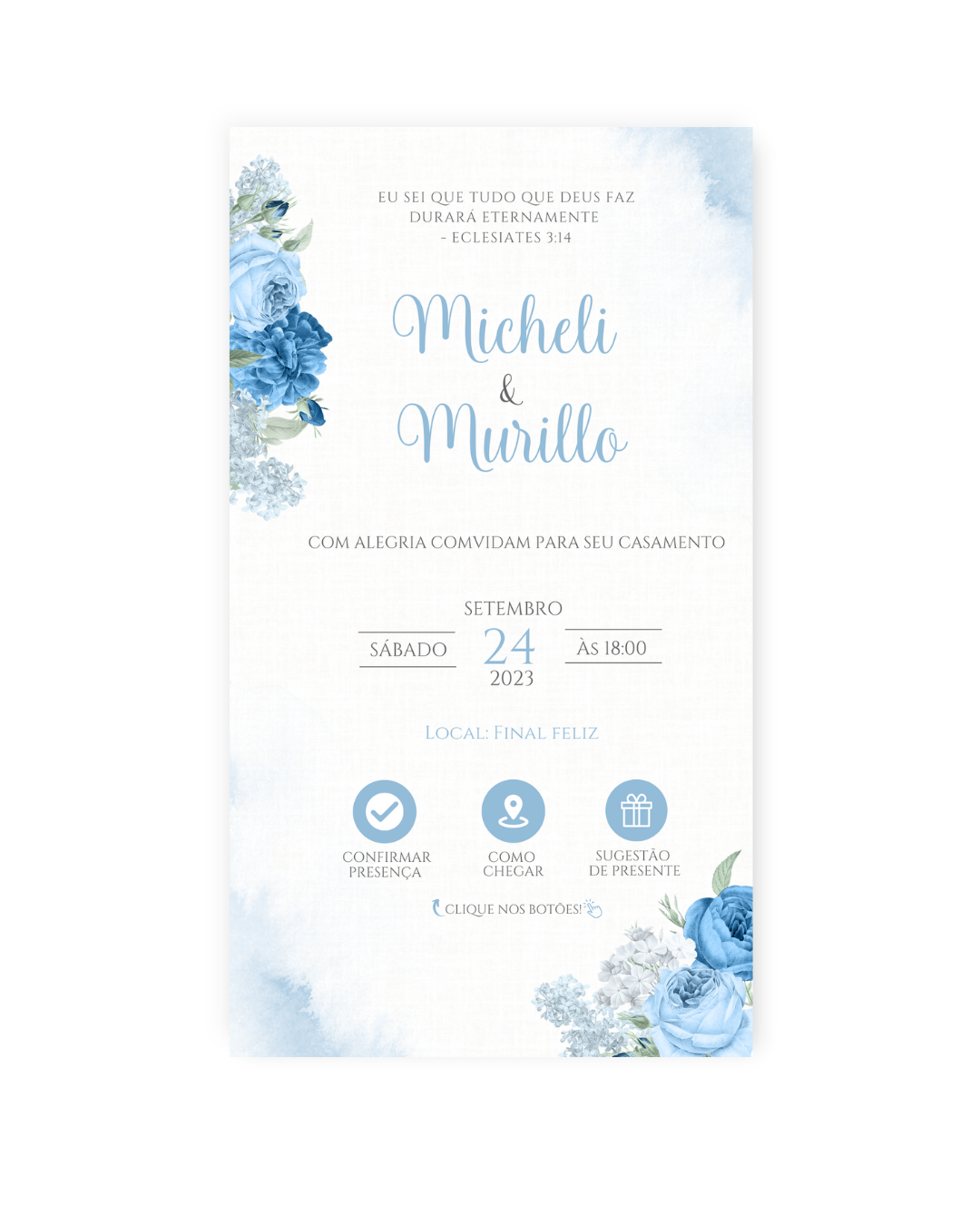 Convite Casamento