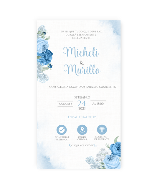 Convite Casamento