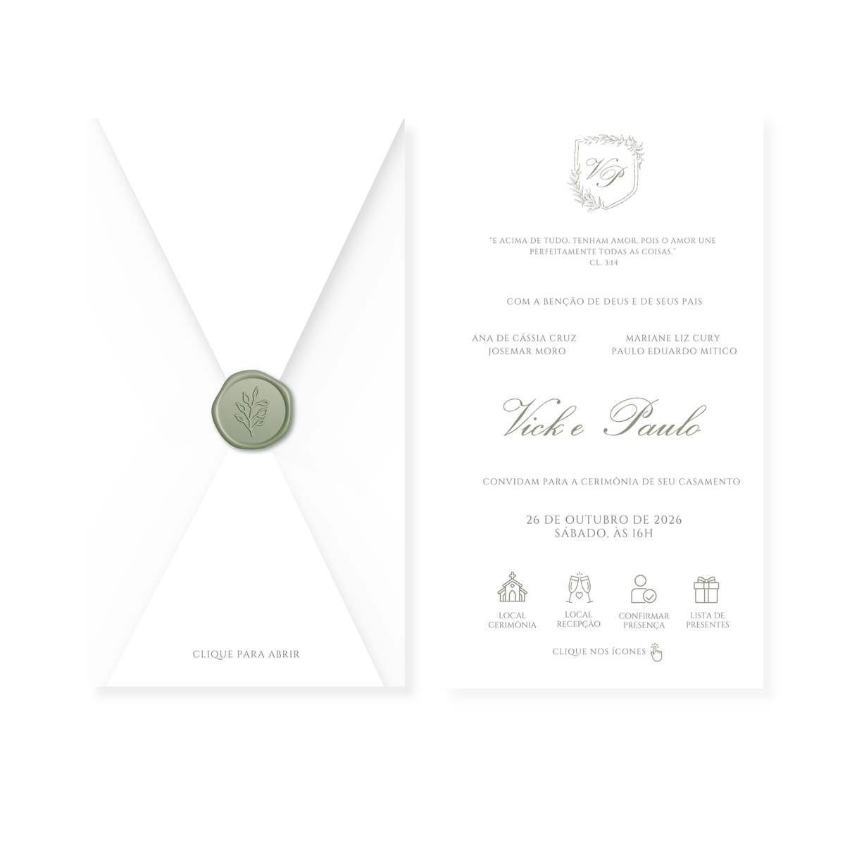 Convite Casamento