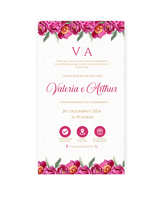 Convite Casamento