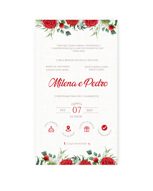 Convite Casamento