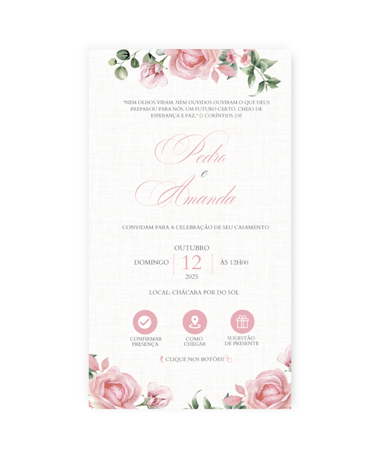 Convite Casamento