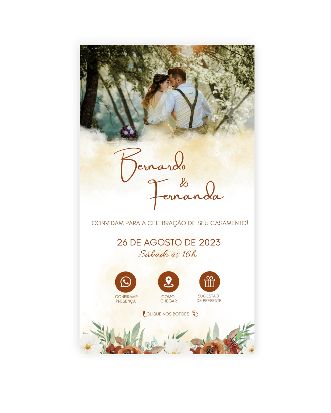 Convite Casamento
