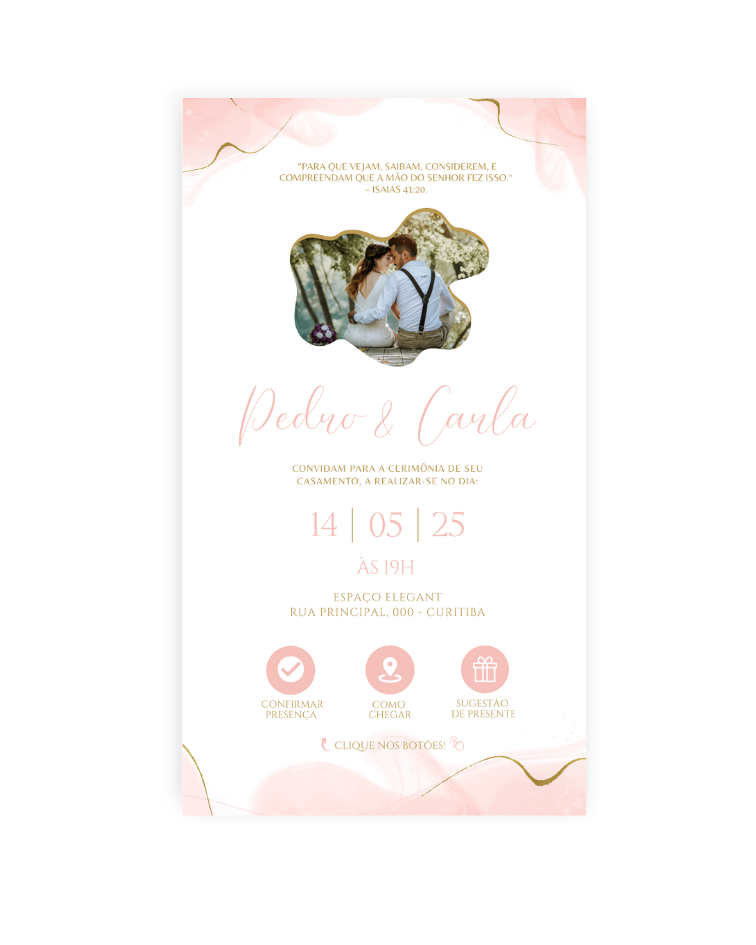 Convite Casamento