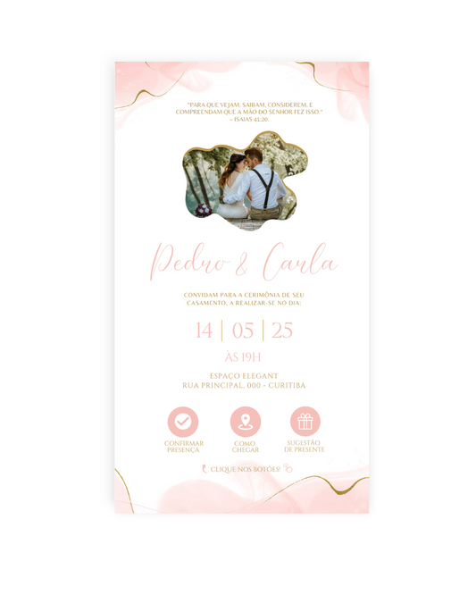 Convite Casamento