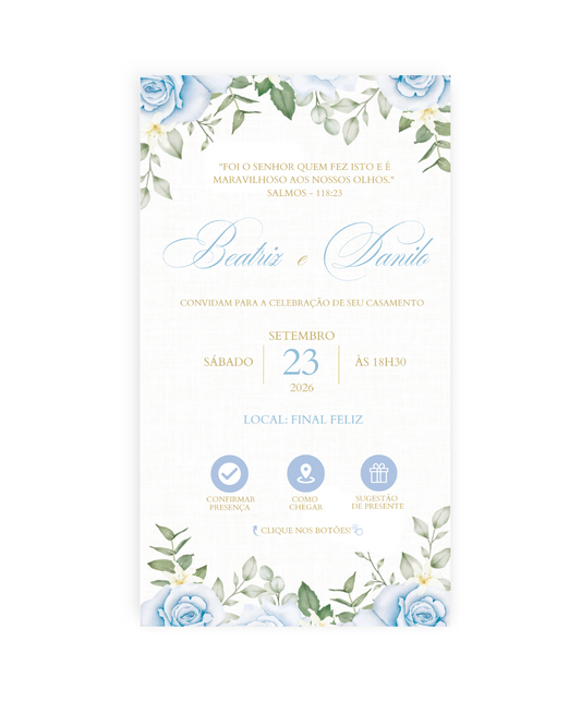 Convite Casamento