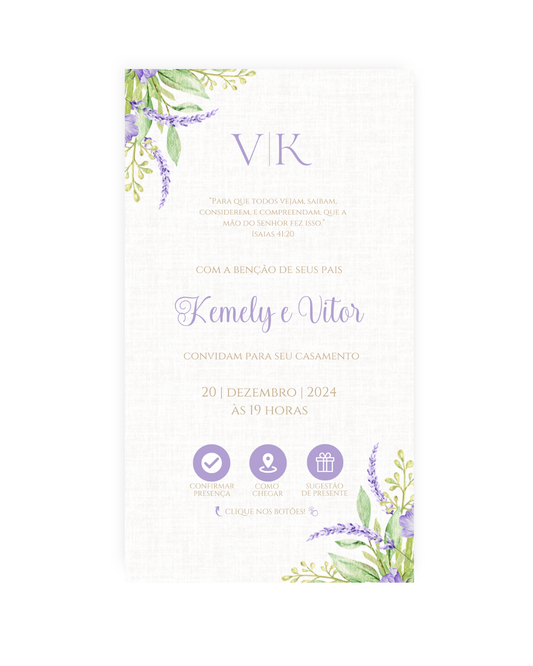 Convite Casamento
