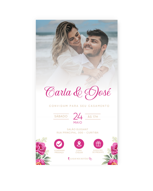 Convite Casamento
