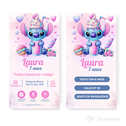 Convite Stitch