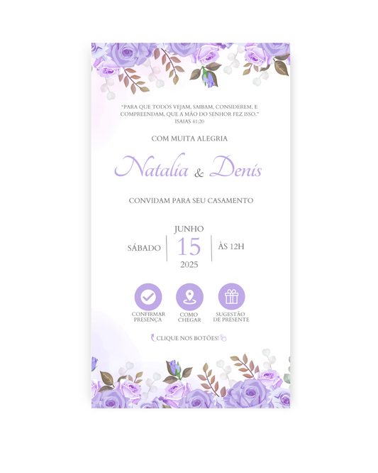 Convite Casamento