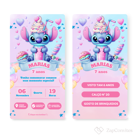 Convite Stitch