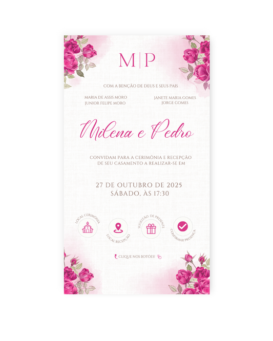 Convite Casamento