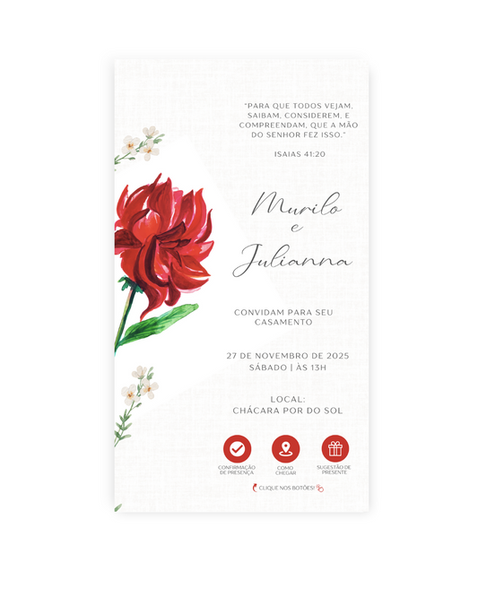 Convite Casamento