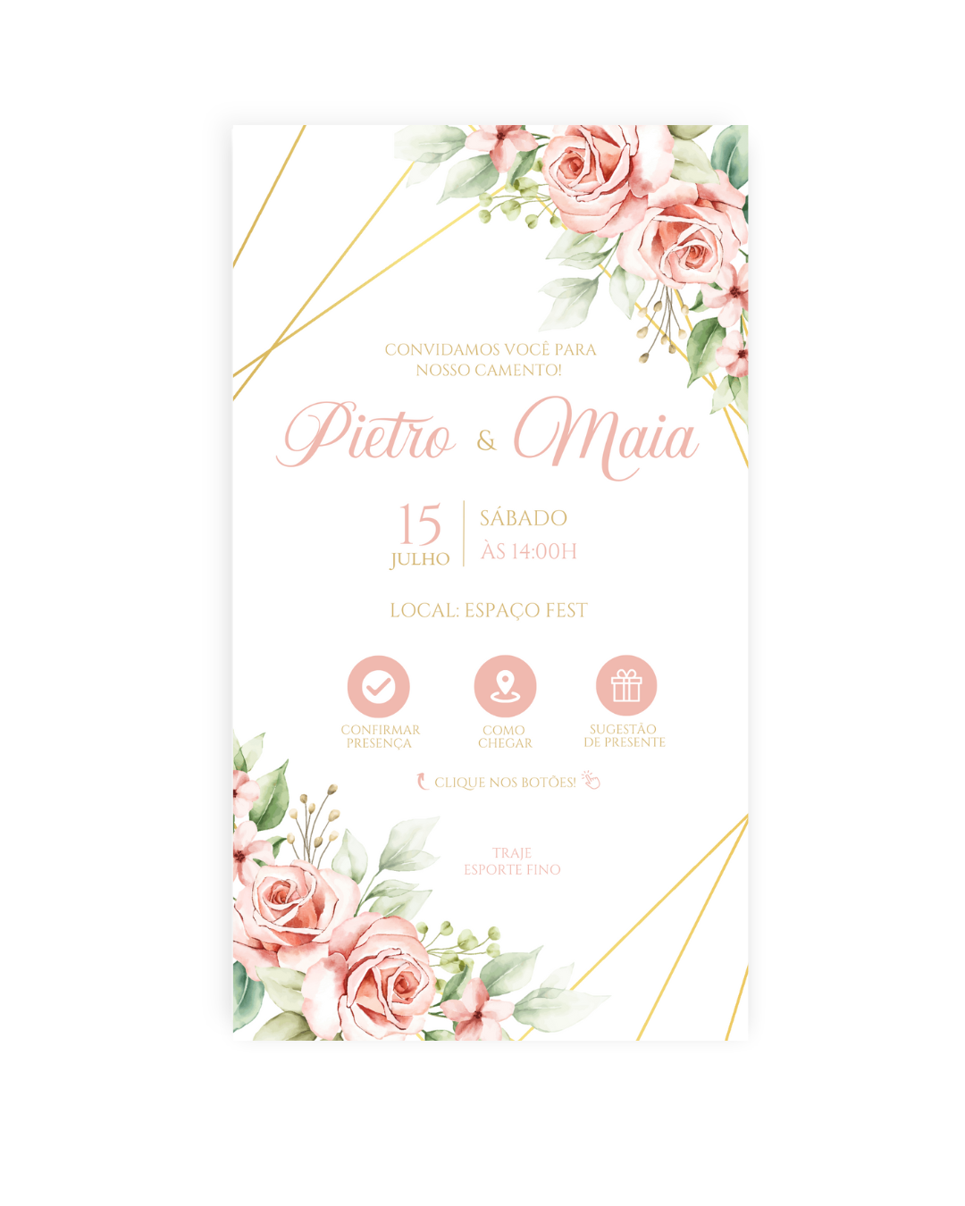 Convite Casamento