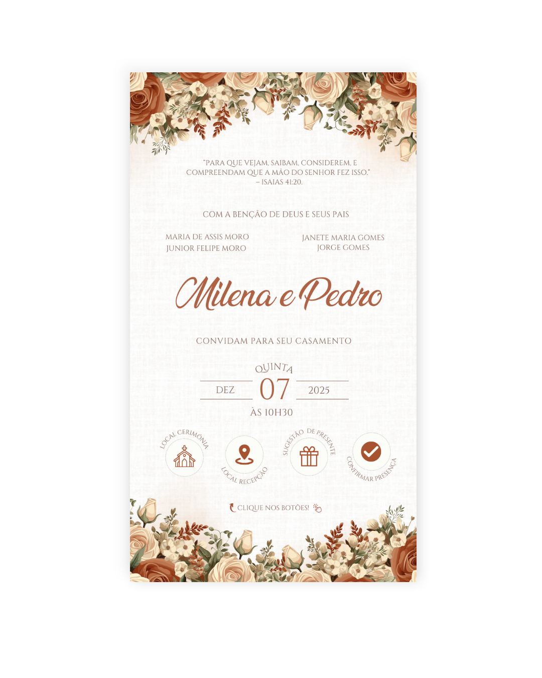 Convite Casamento