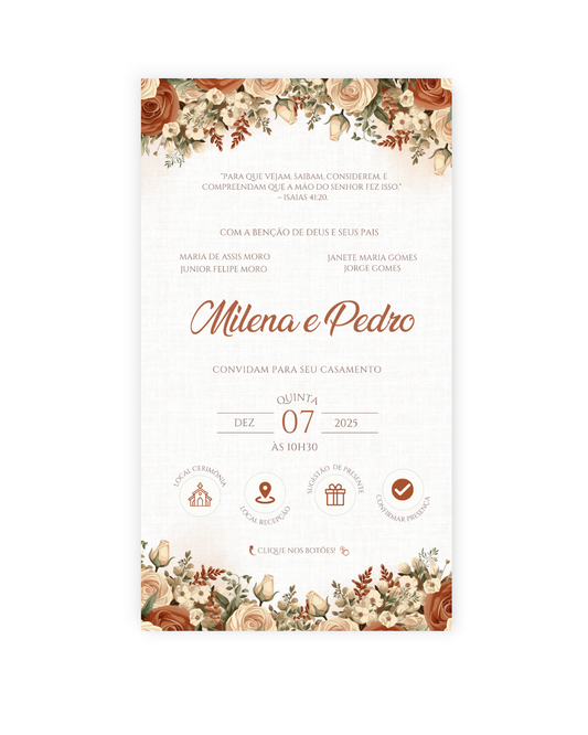 Convite Casamento