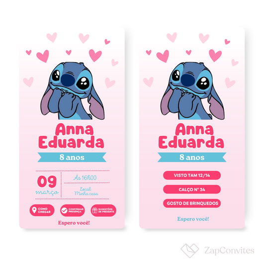 Convite Stitch