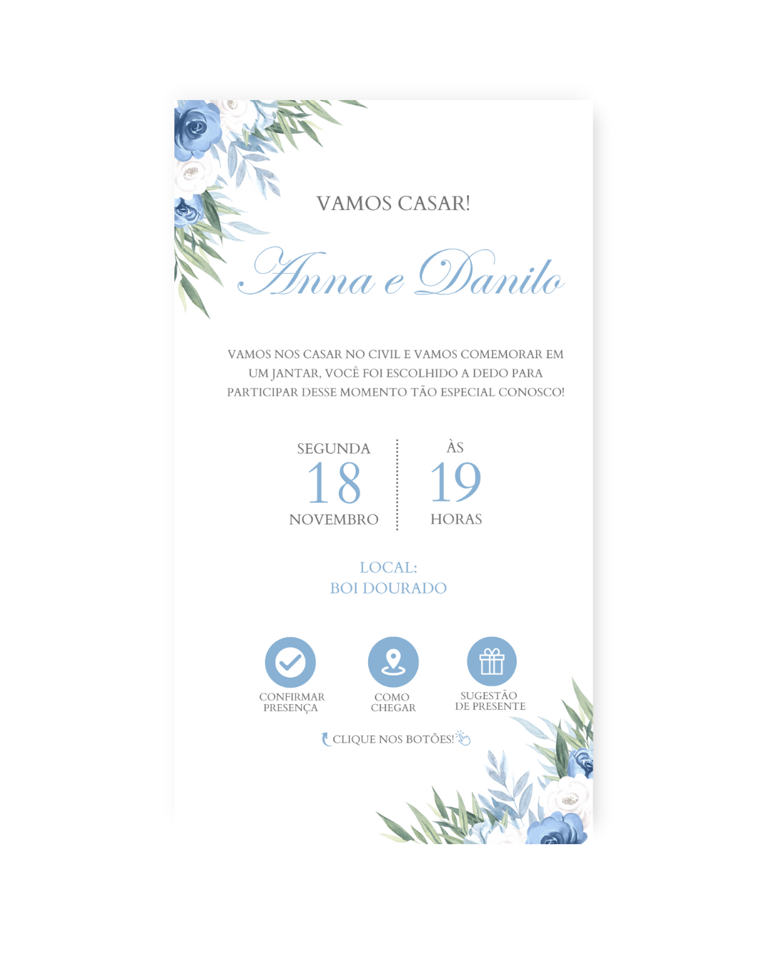 Convite Casamento