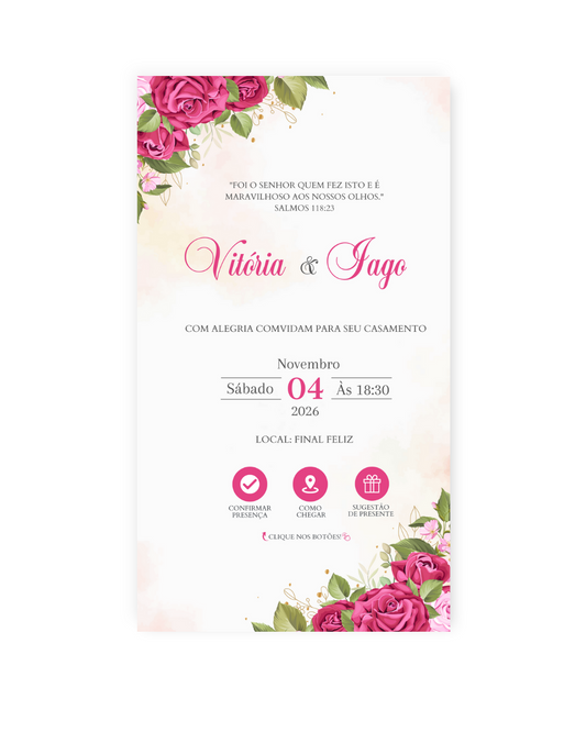 Convite Casamento