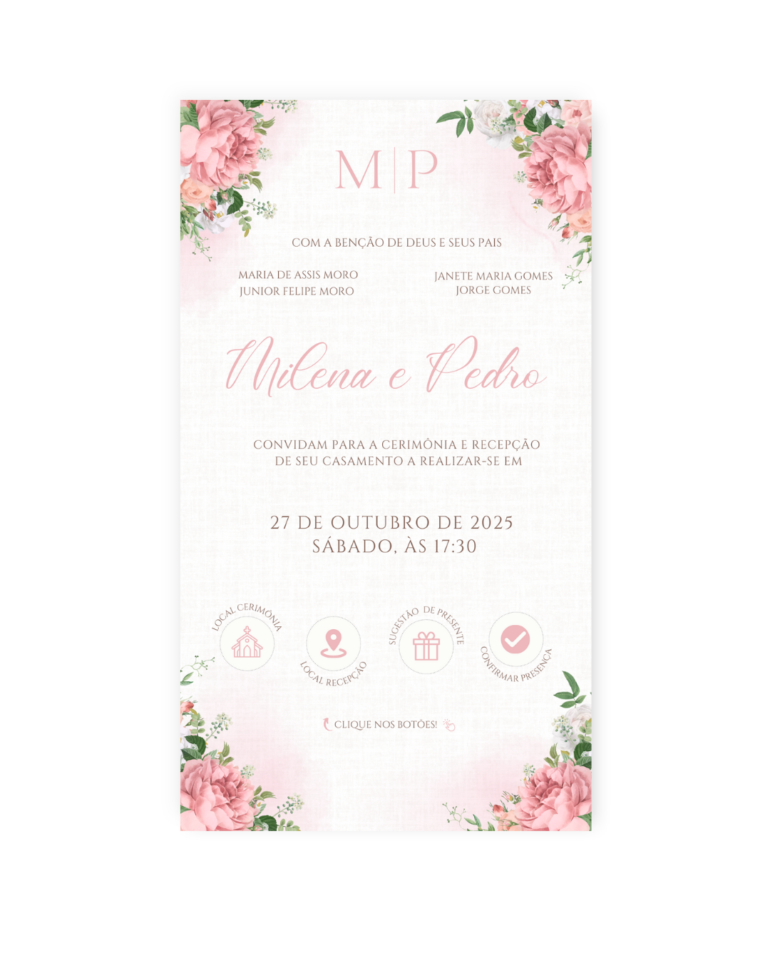 Convite Casamento
