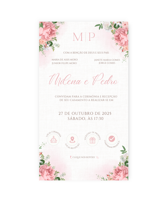 Convite Casamento