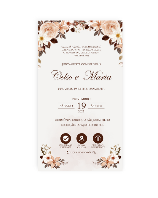 Convite Casamento
