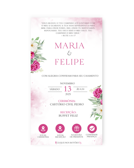 Convite Casamento