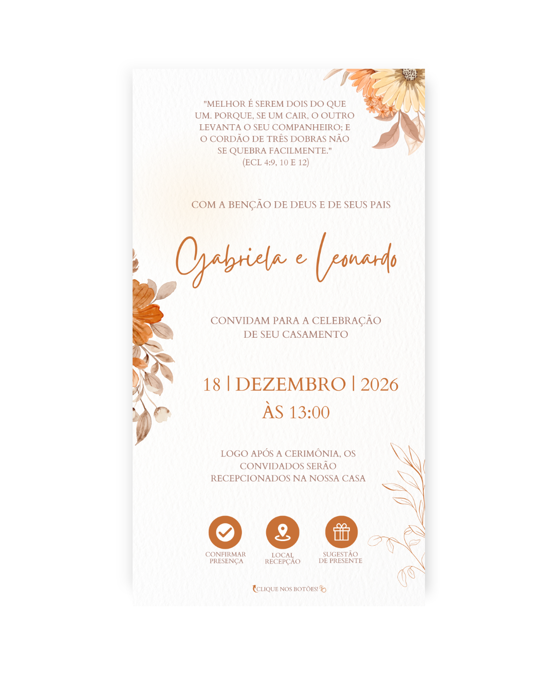 Convite Casamento