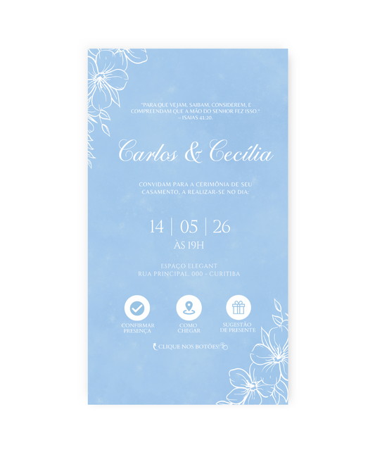 Convite Casamento