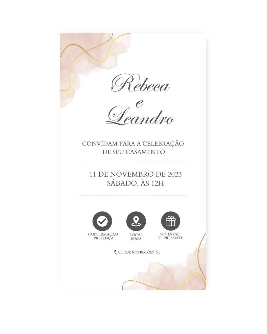 Convite Casamento