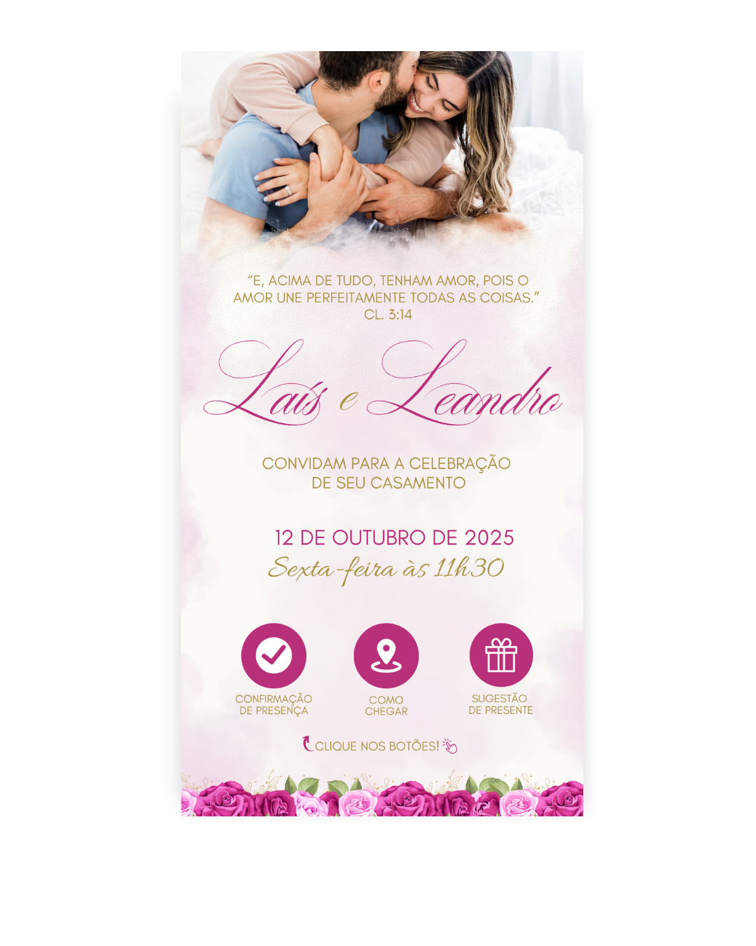 Convite Casamento