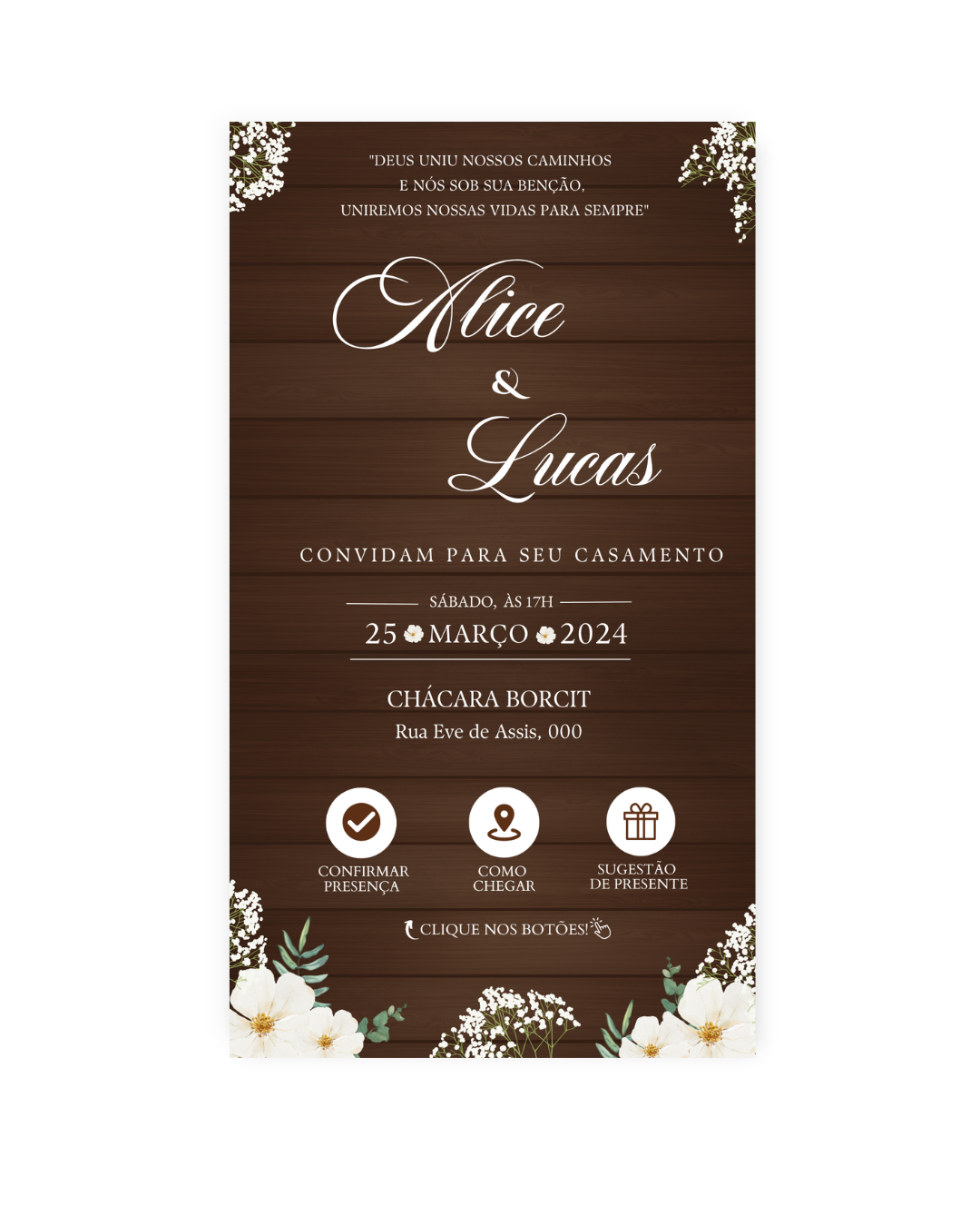 Convite Casamento