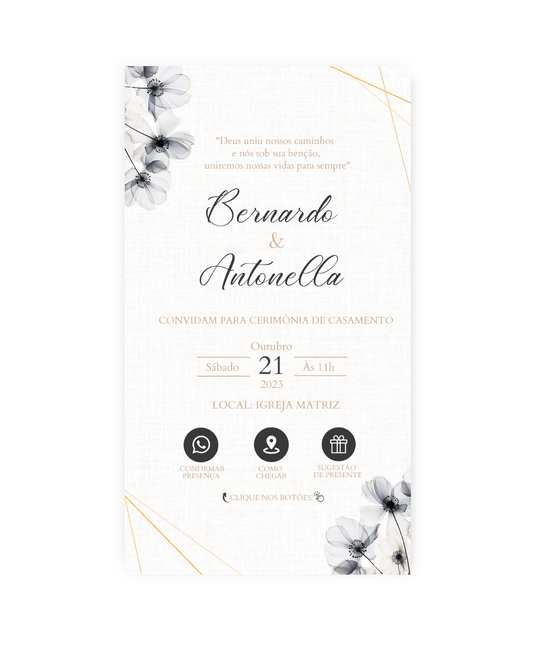 Convite Casamento