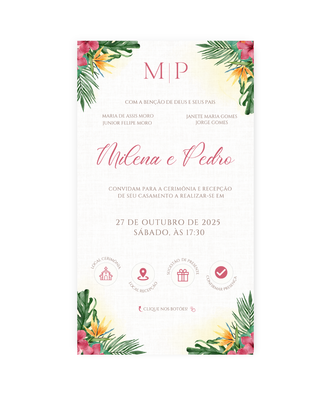 Convite Casamento