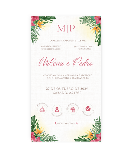 Convite Casamento