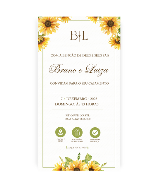 Convite Casamento
