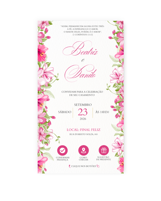 Convite Casamento