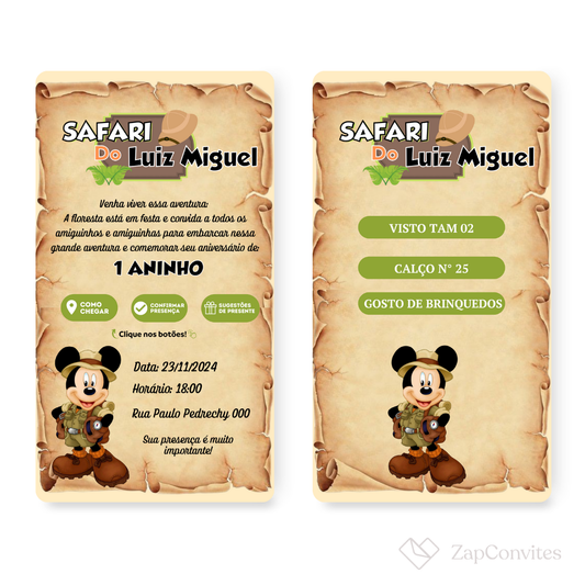 Mickey Safari