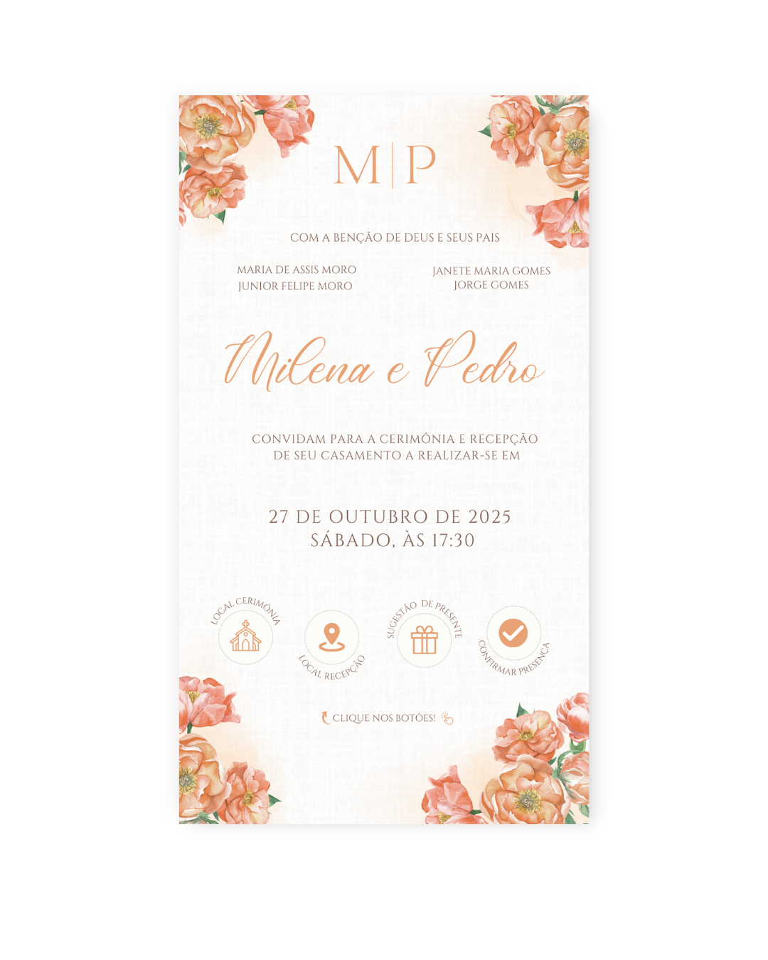 Convite Casamento